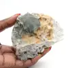 Minerale di fluorite verde: cristalli su matrice per decorazione - 0