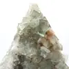 Minerale di fluorite verde: cristalli su matrice per decorazione - 1