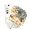 Minerale di fluorite verde: cristalli su matrice per decorazione - 4
