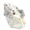 Minerale di fluorite verde: cristalli su matrice per decorazione - 5