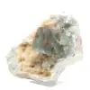 Minerale di fluorite verde: cristalli su matrice per decorazione - 6