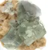 Cristalli di fluorite verde: collezione mineralogica del Marocco - 3