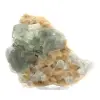 Cristalli di fluorite verde: collezione mineralogica del Marocco - 5