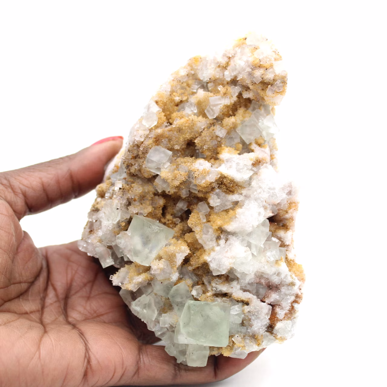 Cristallo di fluorite marocchina: pezzo decorativo e scienza