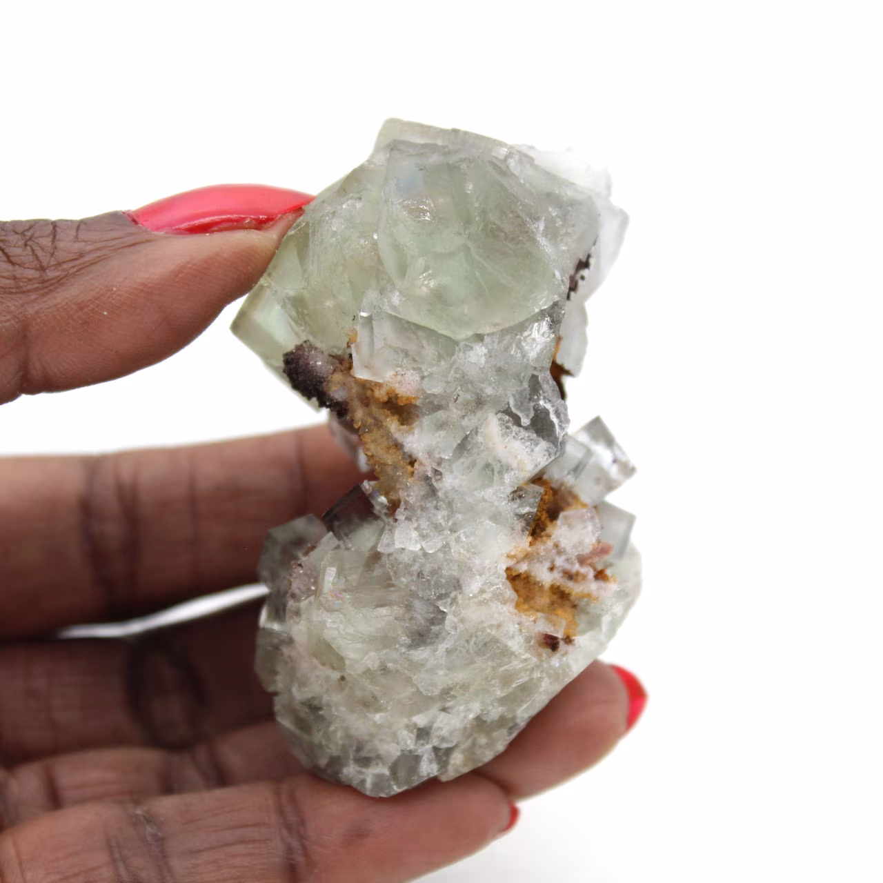Pietra di fluorite grezza: modello molto piccolo, Marocco