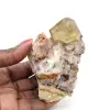 Pietra di fluorite marocchina grezza: cristalli verdi naturali - 0