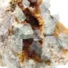 Roccia di fluorite verde: grande cristallo sulla sua matrice - 5