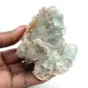 Fluorite verde su roccia: campione di minerale grezzo - 0