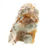 Pietra di fluorite naturale: cristalli verdi su matrice, Marocco - 1