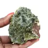 Cristalli di epidoto di imilchil su matrice trasparente - 0