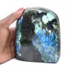 Pietra di labradorite lucidata, Madagascar autentico - 1