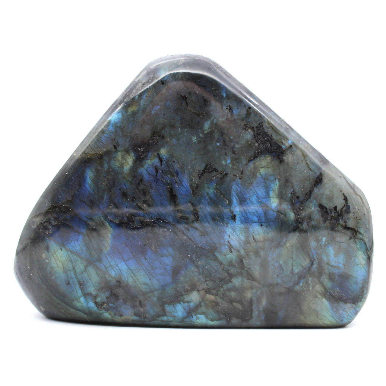 Labradorite lucidata, campione di roccia decorativa