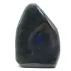 Piccolo ornamento in labradorite lucidata, roccia minerale - 0