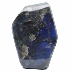 Grande labradorite lucidata, roccia minerale eccezionale