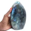Labradorite lucidata del Madagascar, oggetto da collezione - 1