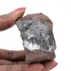 Piccola pirolusite cristallizzata su matrice autentica - 1