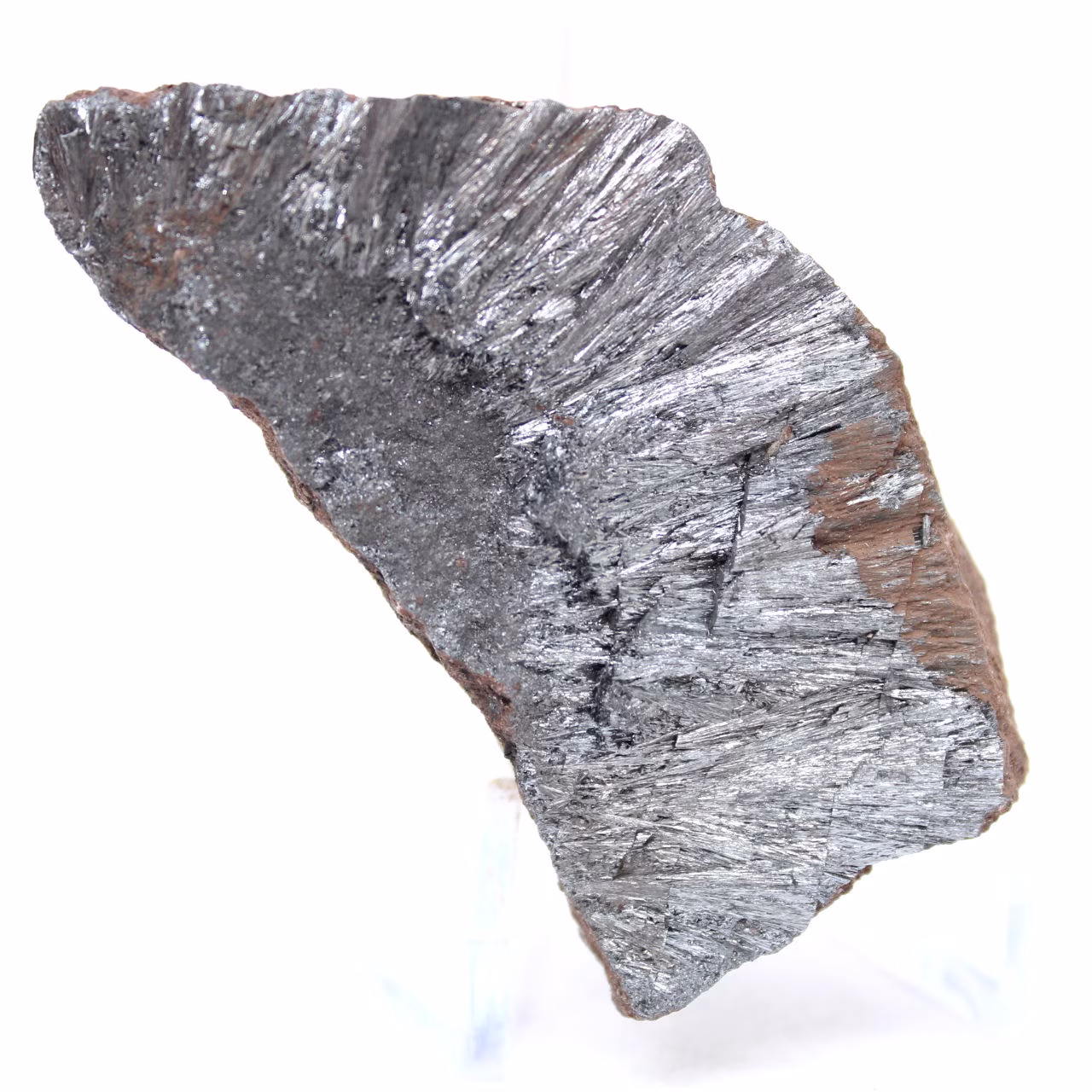 Piccolo esemplare di pirolusite, cristallizzazione Marocco
