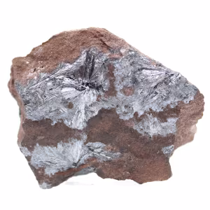 Grande collezione di pezzi di pirolusite cristallizzata