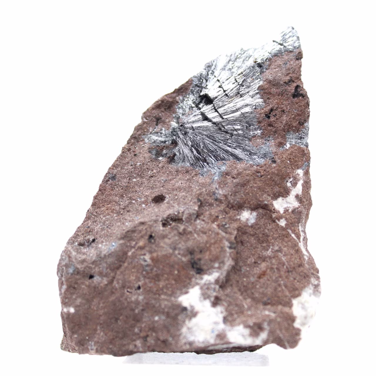 Pirolusite, una roccia da collezione con bellissime cristallizzazioni