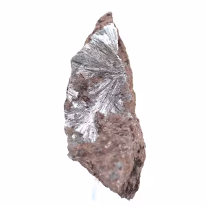 Cristalli di pirolusite grezzi, campione lungo