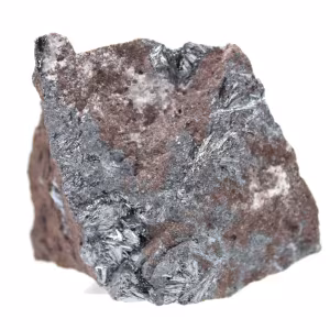 Esemplare di pirolusite: decorazione e scienza dei minerali