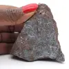 Pirolusite Marocco, cristallizzazione di frammenti di roccia - 1
