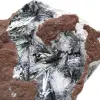 Pirolusite, campione mineralogico con matrice - 2
