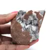 Pirolusite, campione mineralogico con matrice - 1