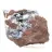 Pirolusite, campione mineralogico con matrice