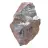 Cristalli di pirolusite, roccia minerale del Marocco