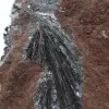 Cristalli di pirolusite autentici su matrice - 3