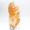 Cristalli naturali di barite arancione dal Marocco - 1