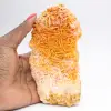Cristalli naturali di barite arancione dal Marocco - 4