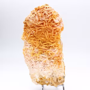 Cristalli naturali di barite arancione dal Marocco