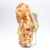 Esemplare di barite arancione marocchina in cristalli naturali - 1