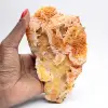 Esemplare di barite arancione marocchina in cristalli naturali - 4