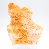 Barite arancione marocchina con cristalli chiari - 0