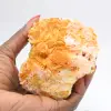 Barite arancione marocchina con cristalli naturali - 4