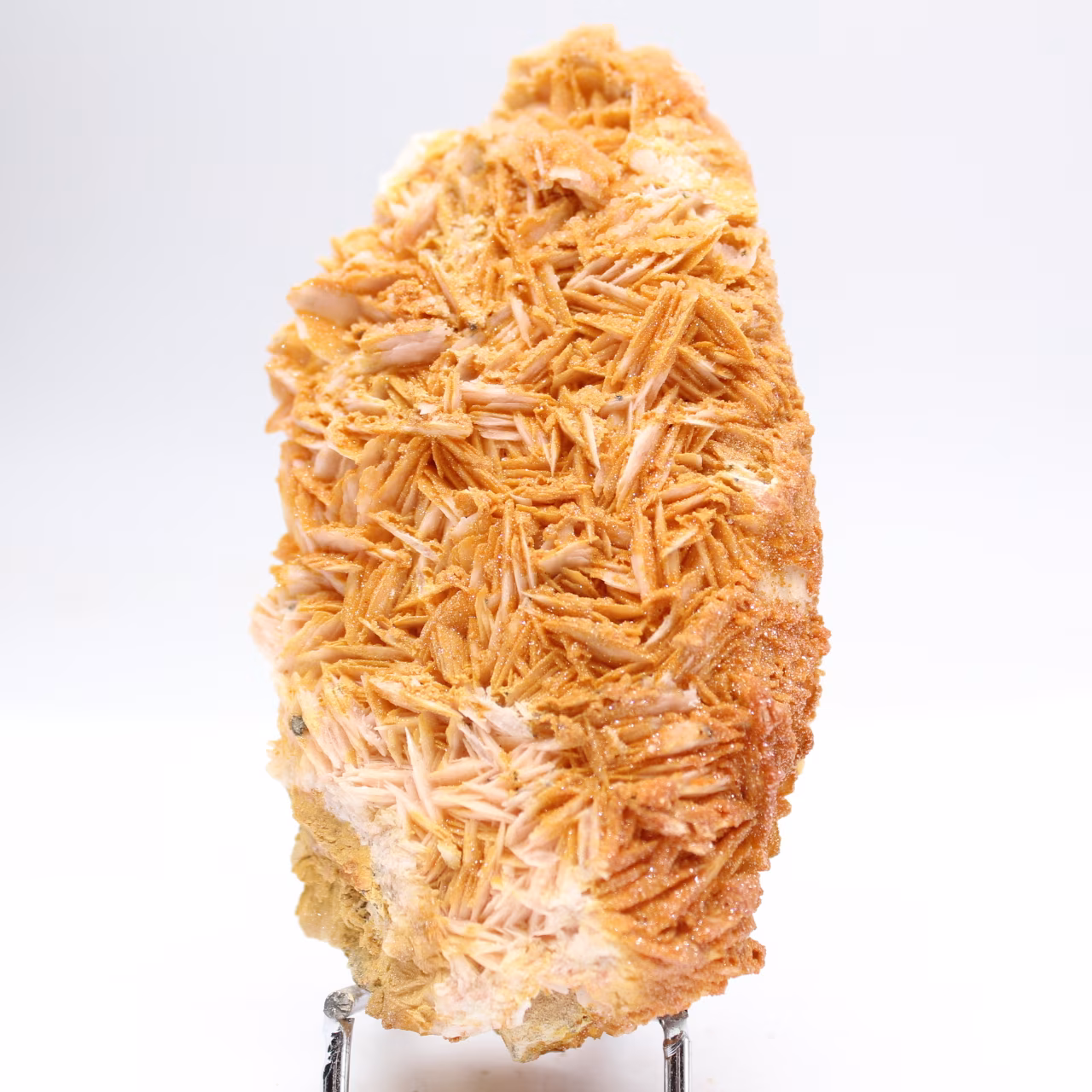 Cristalli naturali di barite arancione marocchina