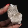 Quarzo grezzo dal Marocco, cristalli con inclusioni di goethite - 2