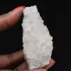 Quarzo grezzo dal Marocco, cristalli con inclusioni di goethite - 3
