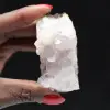 Mini esemplare di quarzo goethite, decorazione marocchina, 110 g - 0