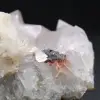 Mini esemplare di quarzo goethite, decorazione marocchina, 110 g - 3