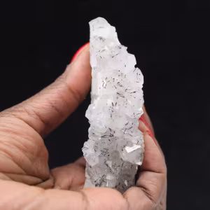 Quarzo goethite, esemplare grezzo dal Marocco, 125 g