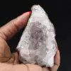 Quarzo grezzo dal Marocco, cristalli con inclusioni di goethite - 11