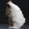 Grande drusa di quarzo con inclusione di goethite, Marocco - 2