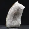 Esemplare di quarzo e goethite dal Marocco, geode filamentosa - 1