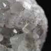 Geode di quarzo con inclusioni di goethite, roccia minerale marocchina - 3