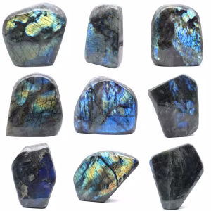 Esemplare di labradorite lucidato dal Madagascar - Decorazione