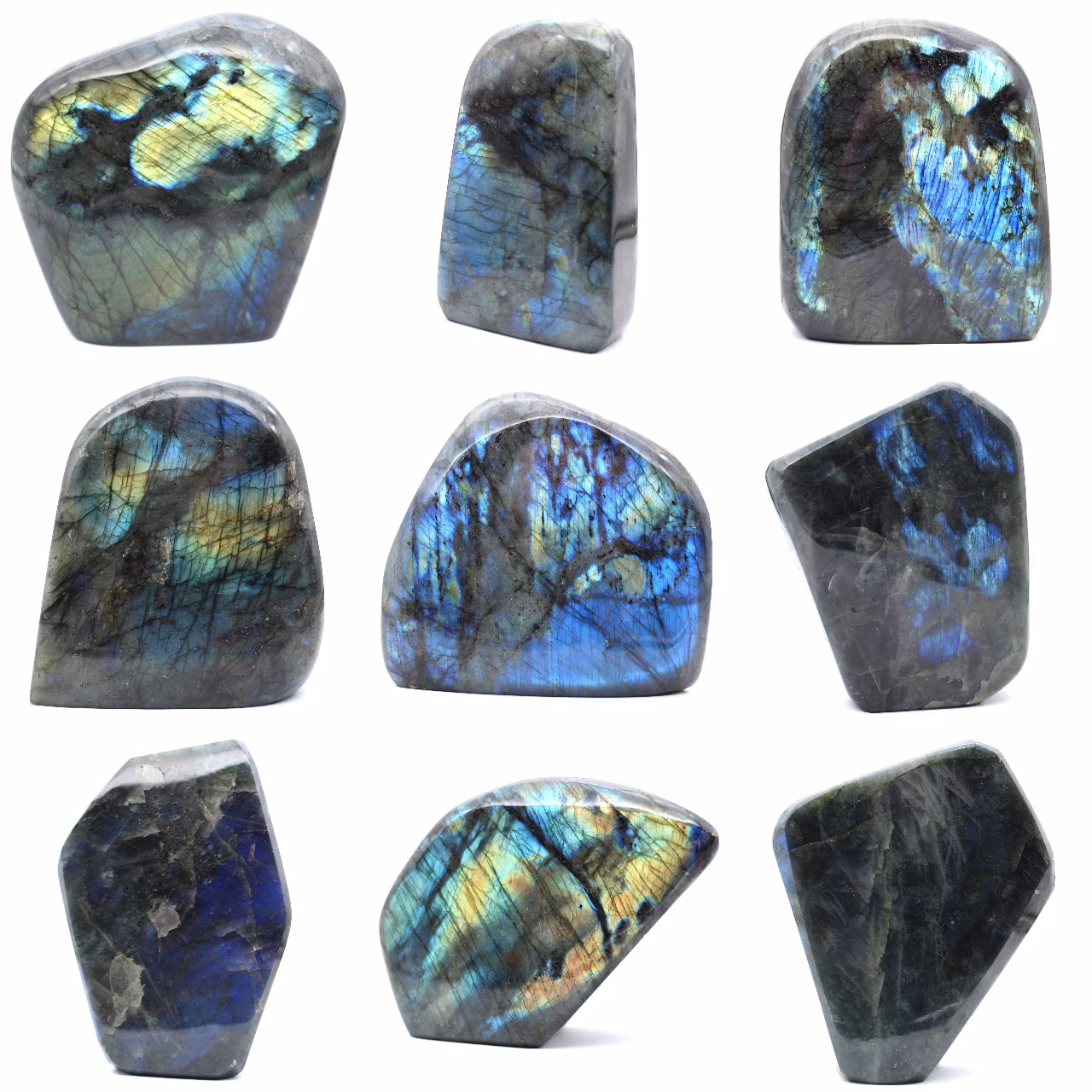 Esemplare di labradorite lucidato dal Madagascar - Decorazione